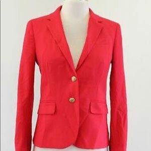 J Crew Parker Blazer Red sz 4